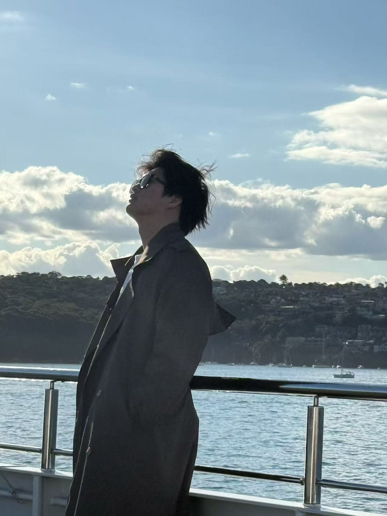 Botian Ye by Sydney Harbour